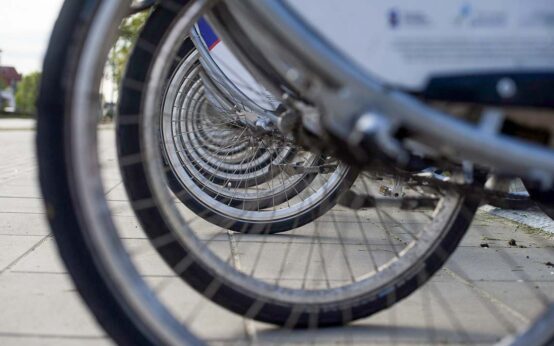Frauen fahren etwas seltener mit dem Auto oder mit dem Fahrrad in Richtung Wiesbadens Mitte.