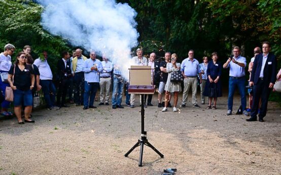 Versuchsaufbau, wie sicher sind Batterien?