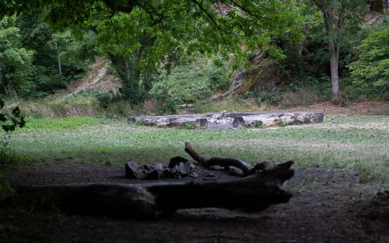 Grillplatz im Nerotal, Waldbrandwarnstufe