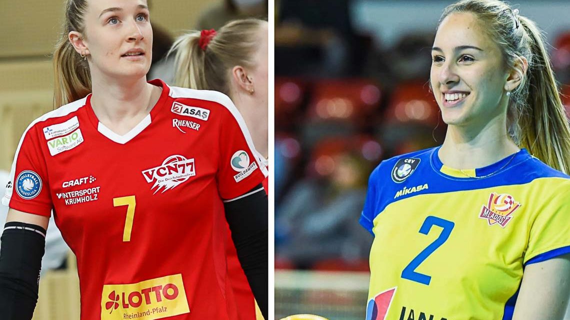 Rachel Anderson wechselt vom Aufsteiger VC Neuwied zum VCW. Die 20jährige kroatische Mittelblockerin Mirta Freund verstärkt den VCW