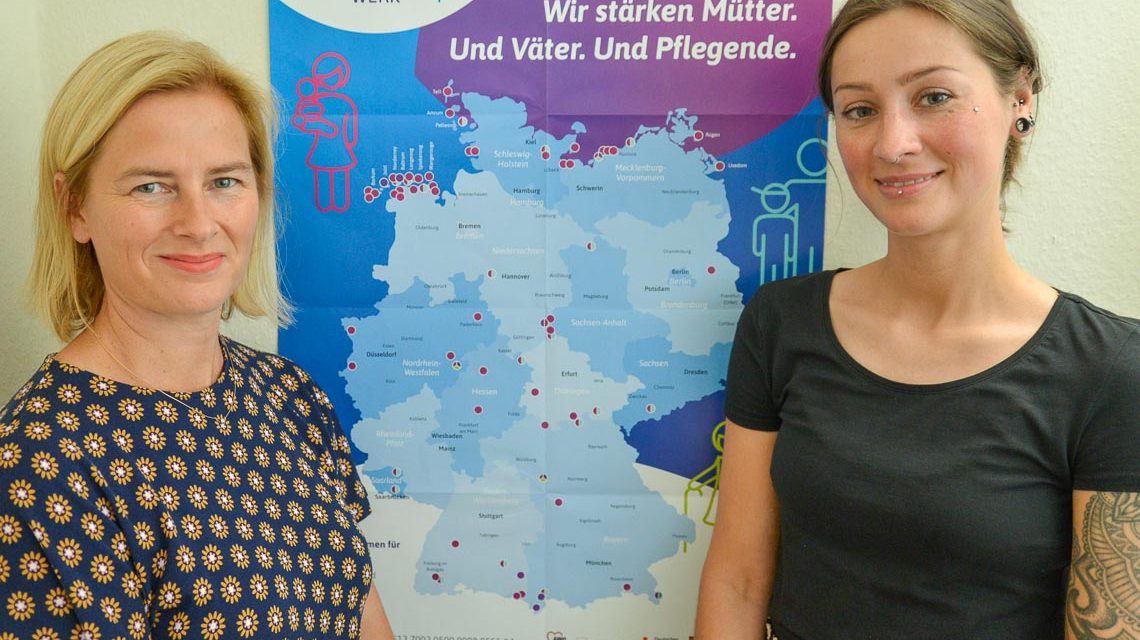 Tanja Raab-Rhein zu Besuch im Diakonischen Werk Wiesbaden