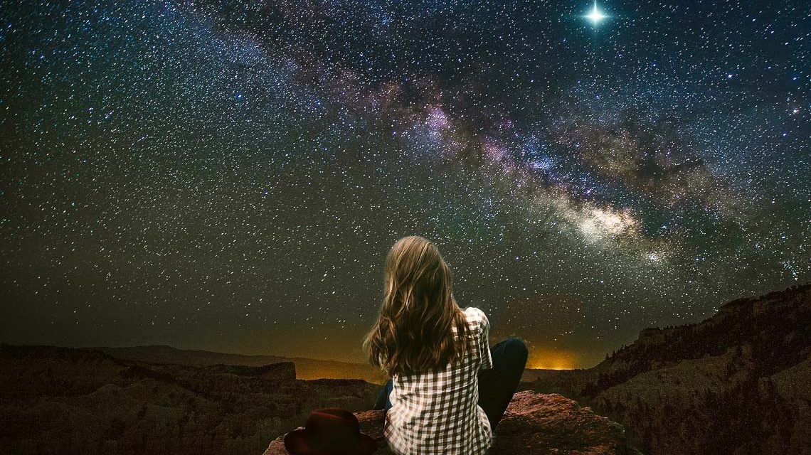 Sterngucker in der Perseidennacht