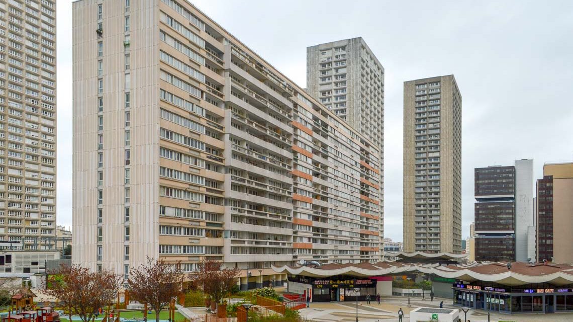 Les Olympiades , Hochaus im 13. Pariser Arrondissement