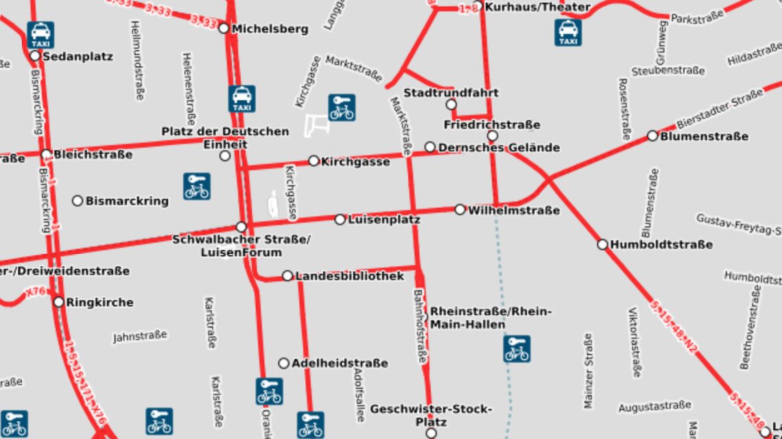 Bahnhofstraße Wiesbaden