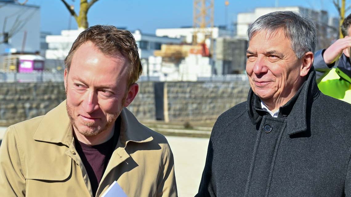 Christoph Manjura und Gert-Uwe Mende