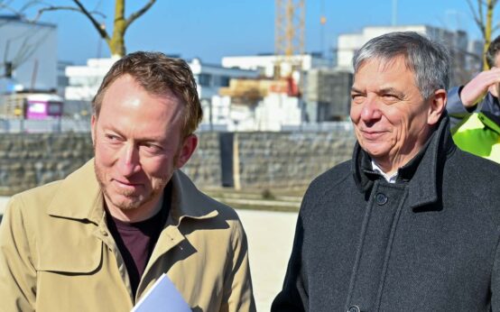 Christoph Manjura und Gert-Uwe Mende