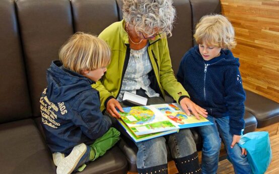 Vorlesen in der Mauritius Mediathek