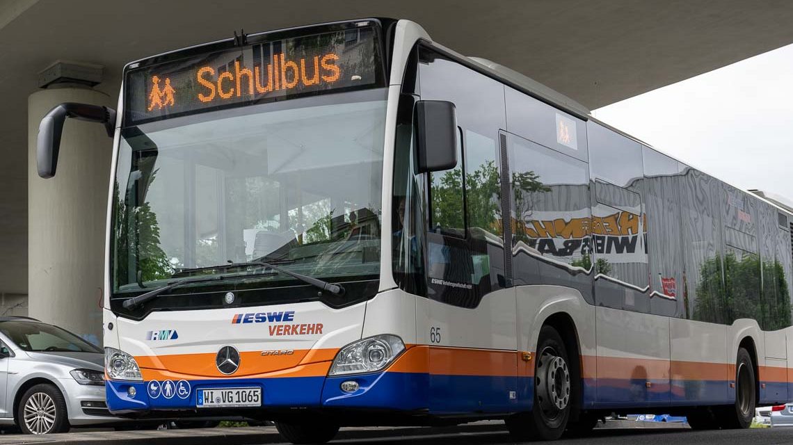 Schubus, Linienbus, ESWE Verkehr