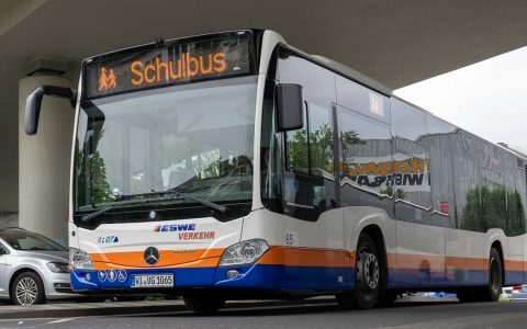 Schubus, Linienbus, ESWE Verkehr
