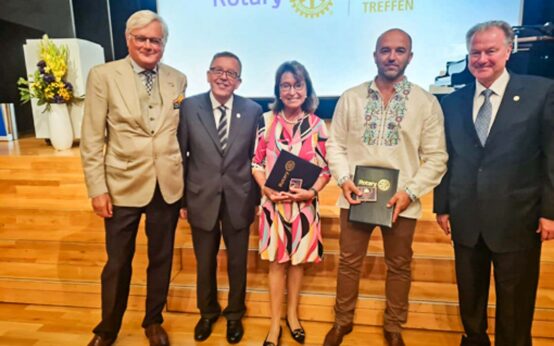 Bärbel Storch und Igor Boychuck