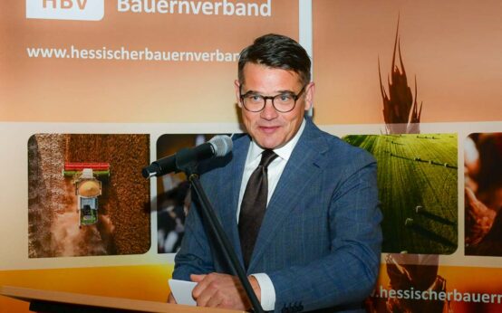 Ministerpräsident Boris Rhein beim Abend der Agrarwirtschaft