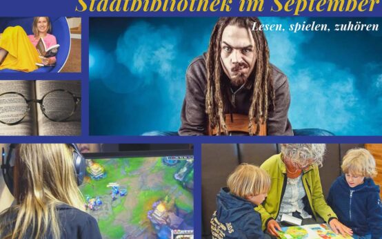 Das Angebot der Stadtbibliotheken im September