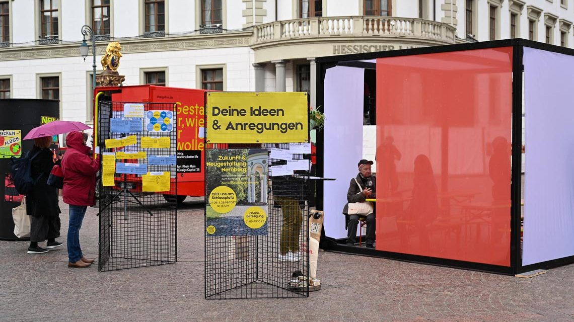 Drei Tage lang dreht sich alles um Design, Demokratie und Zukunftsbilder