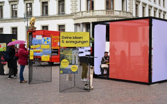 Drei Tage lang dreht sich alles um Design, Demokratie und Zukunftsbilder