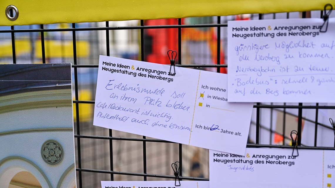 Ideen zur Neugestaltung vom Neroberg