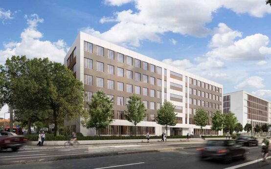 Im Herbst 2023 zieht die Hessen Agentur in das Gebäude.