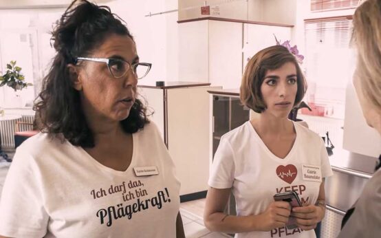 Sybille Bullatschek im Thalhaus Theater