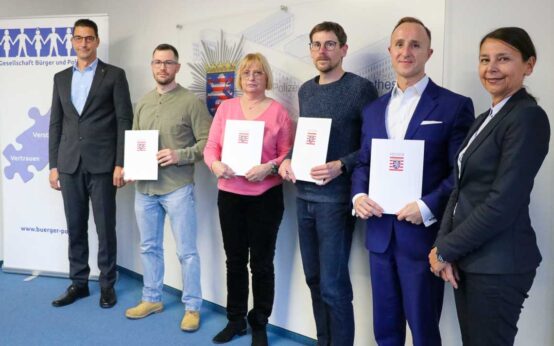 Zivilcourage: Fünf Wiesbadener handelten vorbildlich