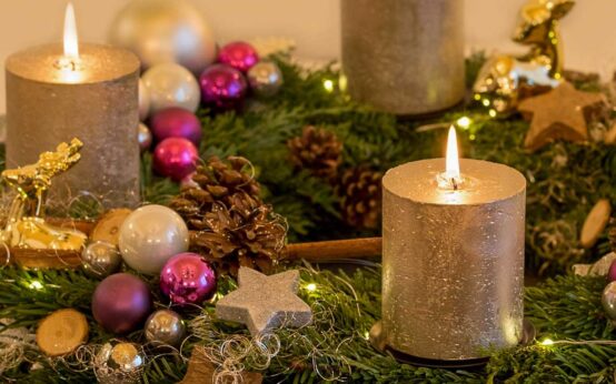 Adventskranz basteln in der Fasanerie