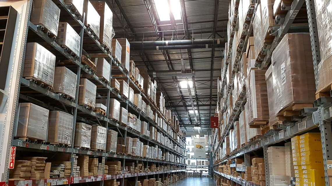 Selbstbedienungslager von Ikea