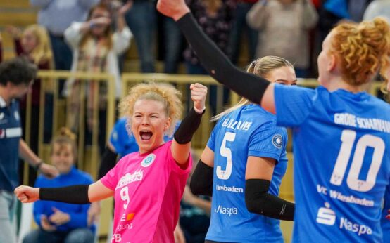 VC Wiesbaden - Neuwied, 3:0 / 75:41 (25:13 25:17 25:11)