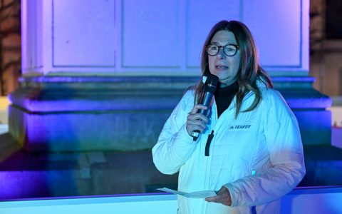 Christiane Hinninger bei Ice on Luisenplatz