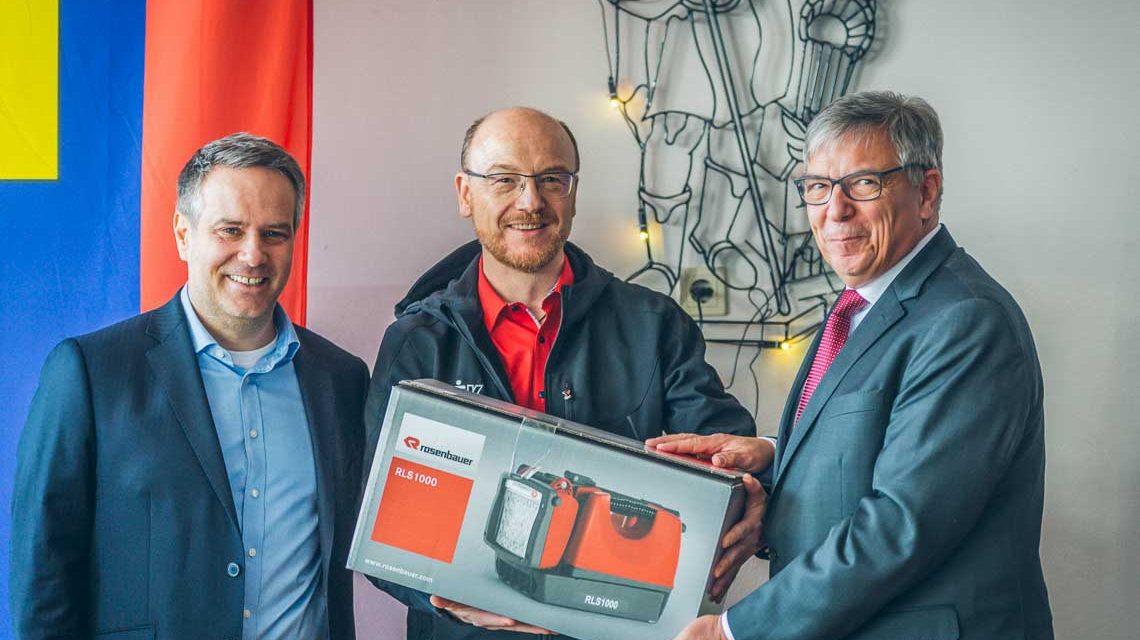 OB Gert-Uwe Mende beim Neujahrsempfang der Freiwilligen Feuerwehr Wiesbaden