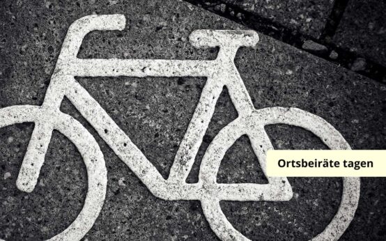 Ortsbeiräte tagen, trennen sind unter anderen Fahrradwege und Kitas. Mainbrücke