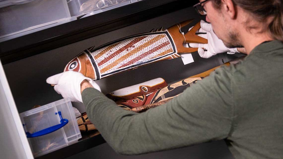 Masken Messer Muschelkalk