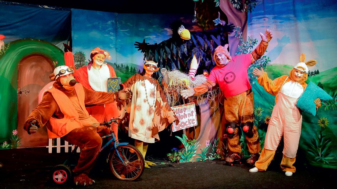 Raabe Socke mit Sperlings Märchentheater
