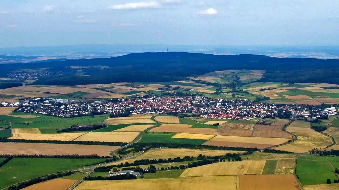 Wehrheim Luftaufnahme