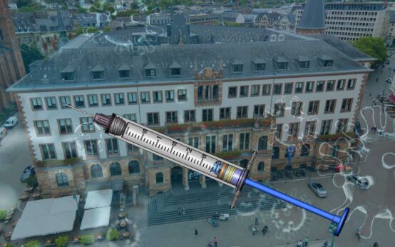 Sonderimpfaktion im Rathaus Wiesbaden