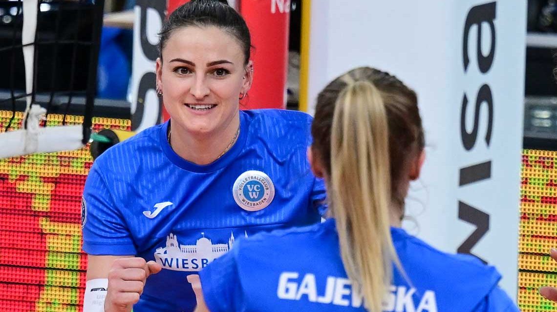 Nina Herelová heute Abend gegen Potsdam