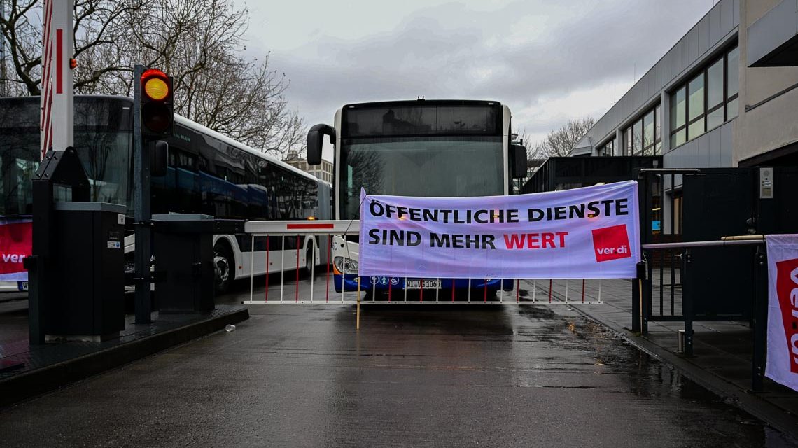 ESWE Verkehr streikt