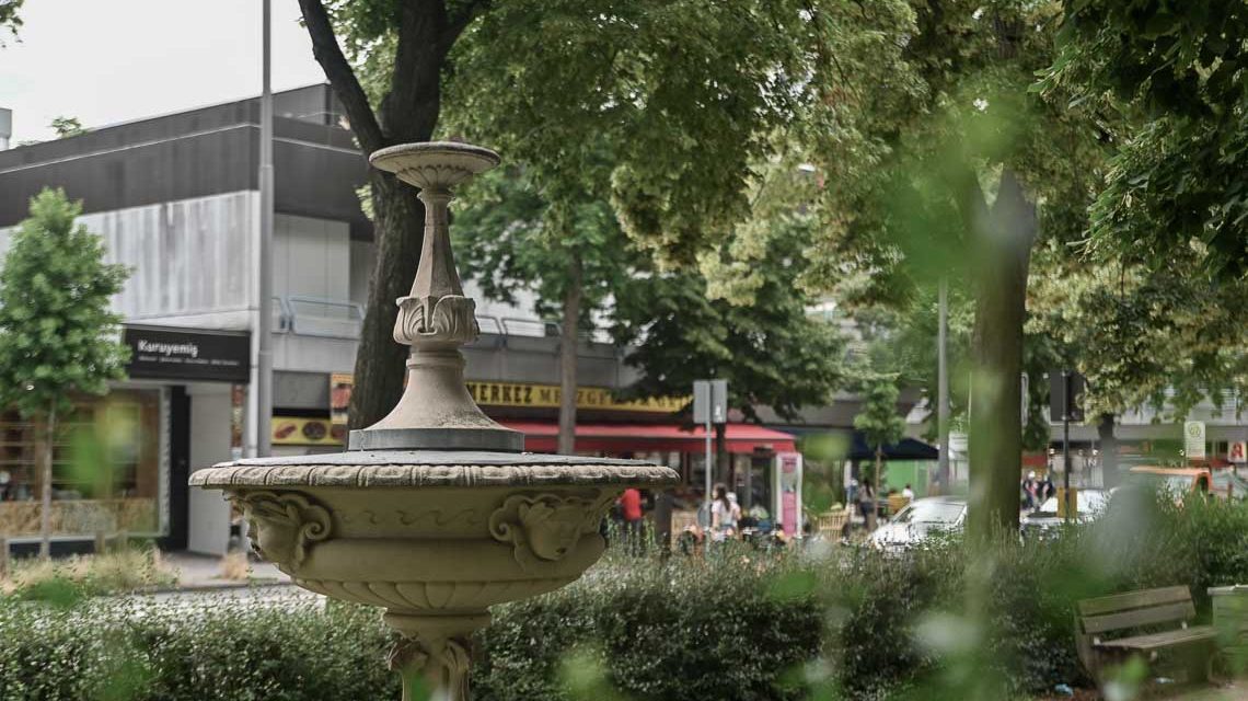 Biebrich, Blick auf die Galatea Anlage