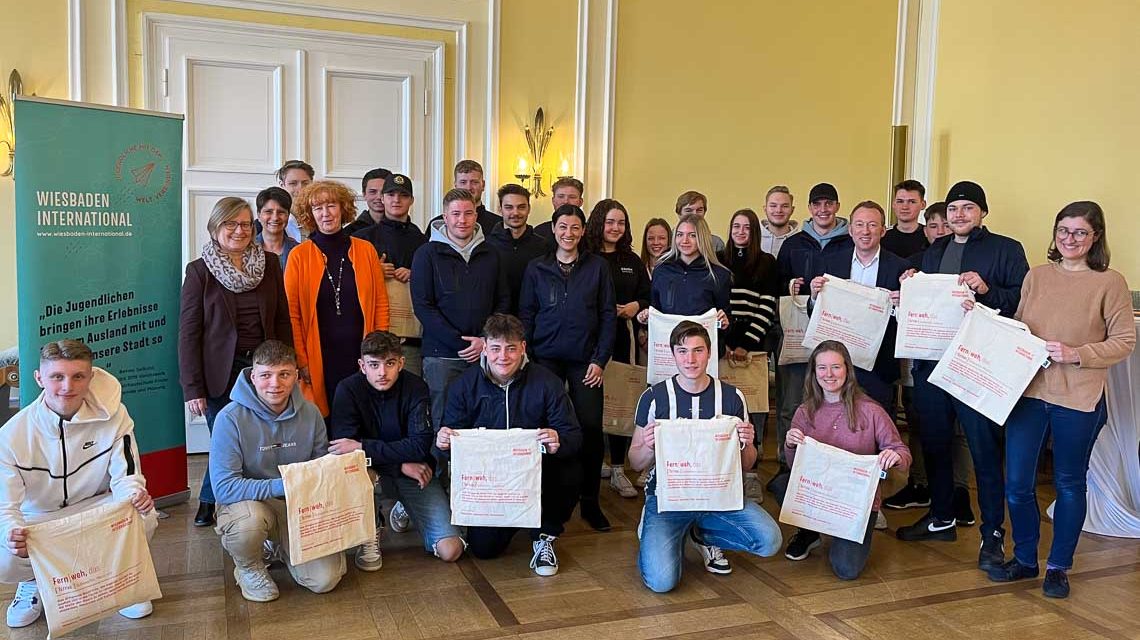 Lehrlingsaustausch: Auszubildende aus Wiesbaden haben Auszubildende aus Klagenfurt getroffen.