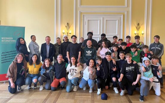 Empfang der Deutsch-Baskischen Jugendbegegnung