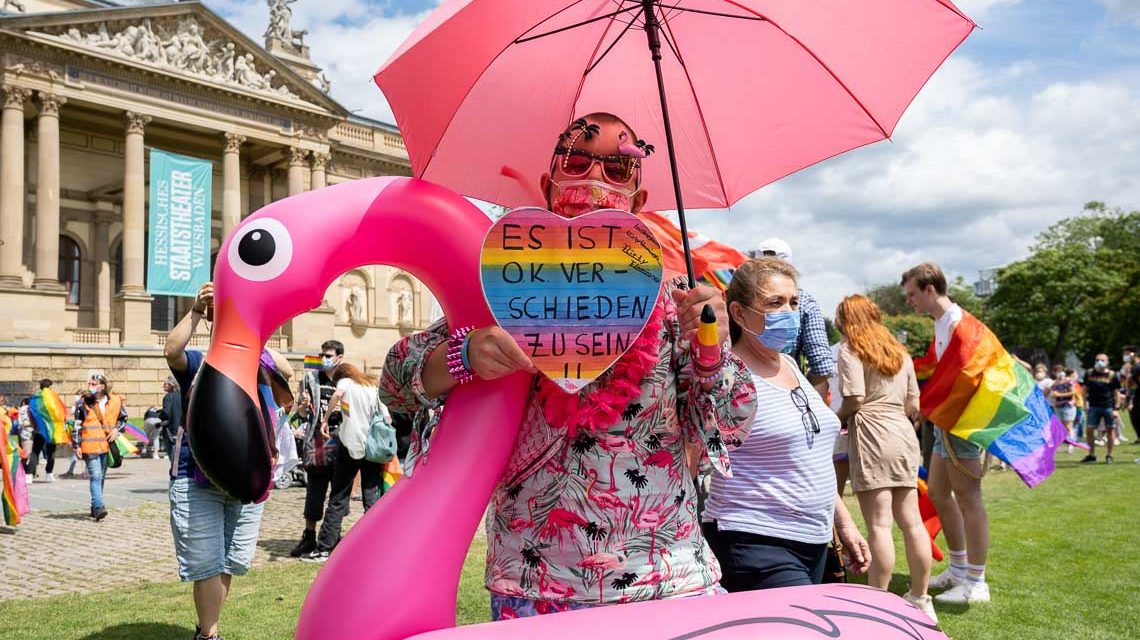 Christopher Street Day in Wiesbaden