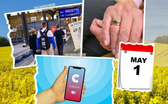 Verbraucher-News:Rapsfeld und Bilder zu Neuerungen im Montat Mai: Corona Warn Ap, 49-Euro Ticket, Mindestlohn