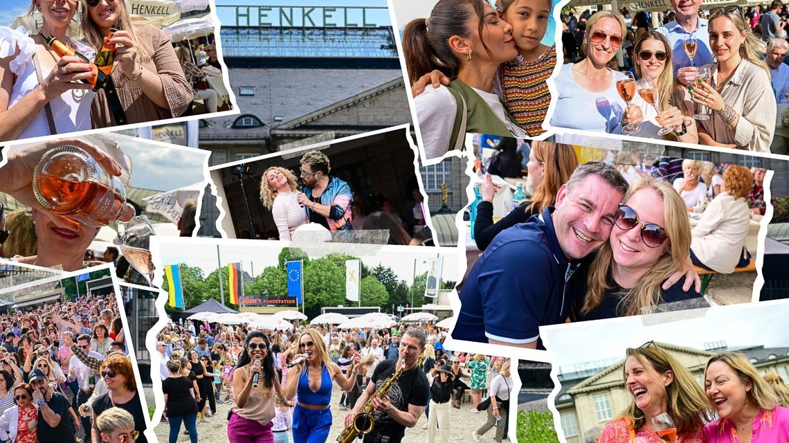 Foto Collage: der Henkel Sekt Tag 2023