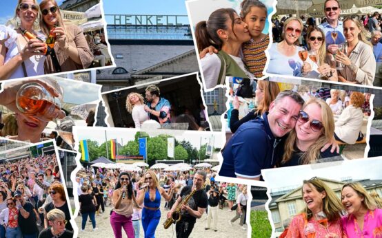 Foto Collage: der Henkel Sekt Tag 2023