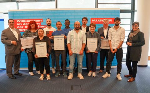 Ausgezeichnete Handwerker .... Integrationspreis