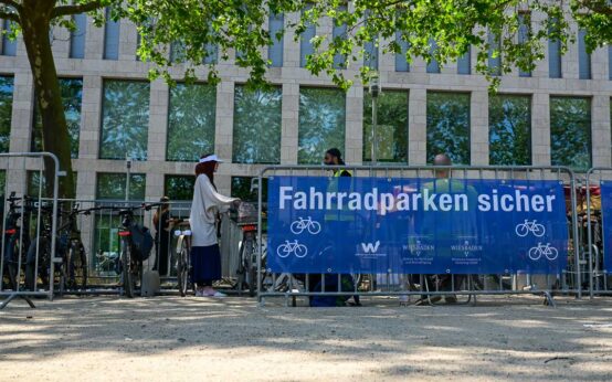 Fahrradparkplatz