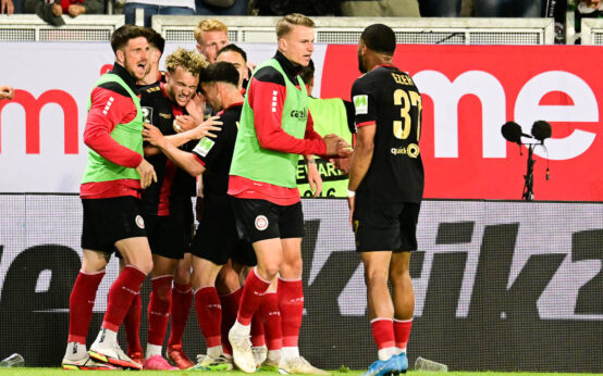 Benedikt Hollerbach nach dem 2:0