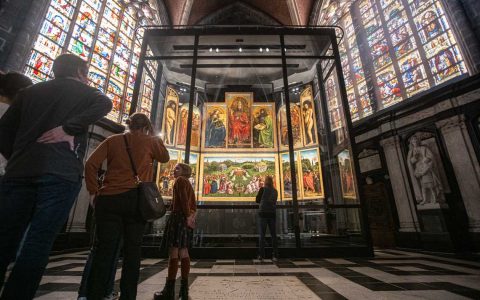 Altarbild in Gent