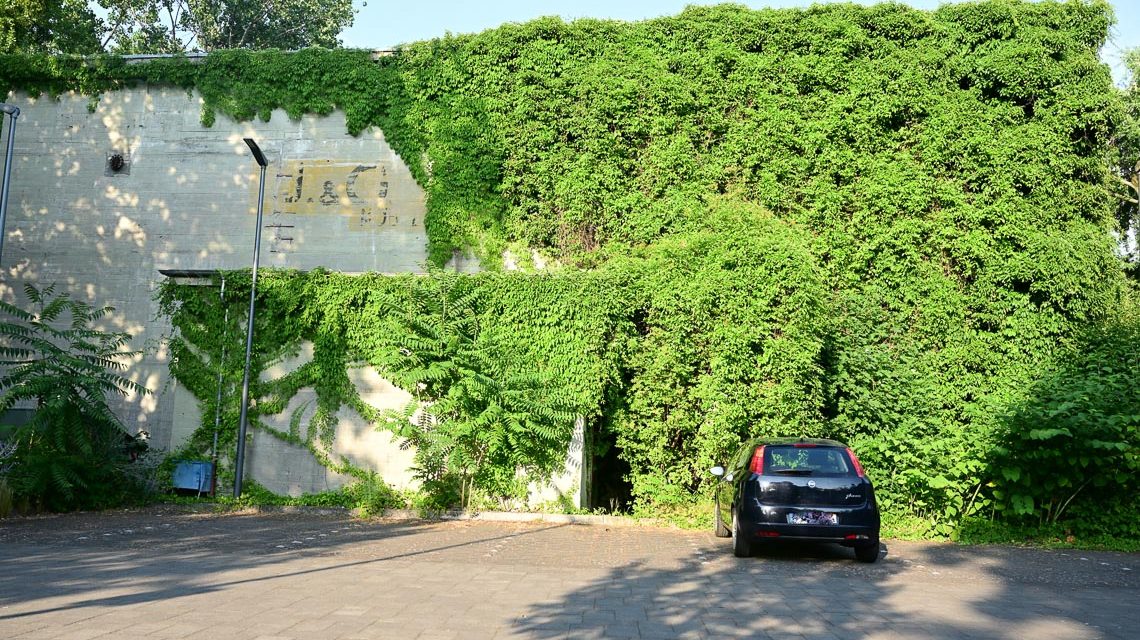 Hochbunker in Wiesbden gegenüber vom RMCC