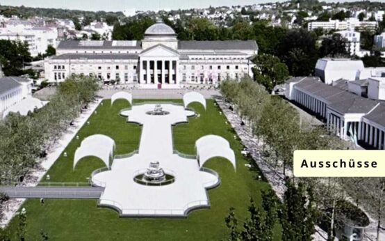 Eislaufbahn auf dem Bowling-Green