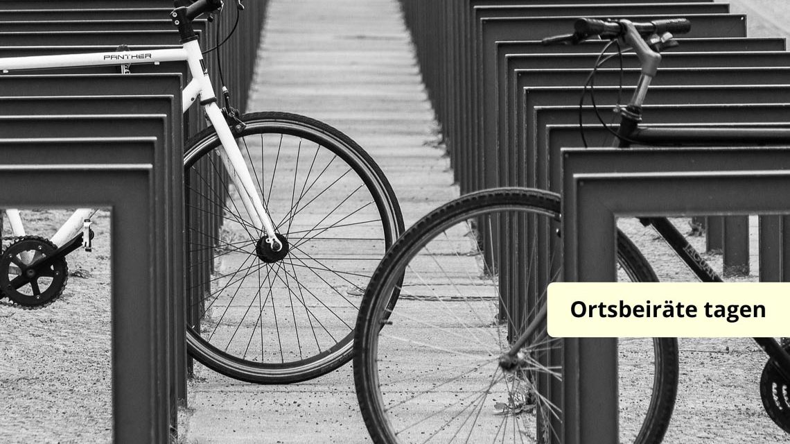 Fahrradabstellplätze in Dotzheim, Ersatzneubau in Sonnenberg, die Ortsbeiräte tagen