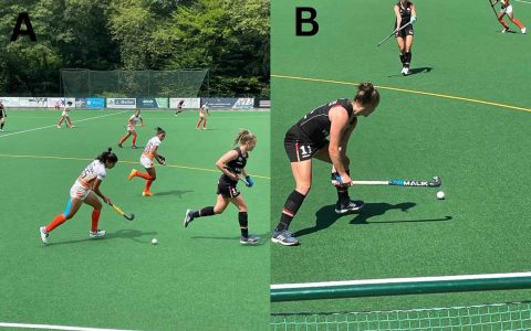 Testspiel der Deutschen Hockey-Nationalmannschaft Damen gegen Indien