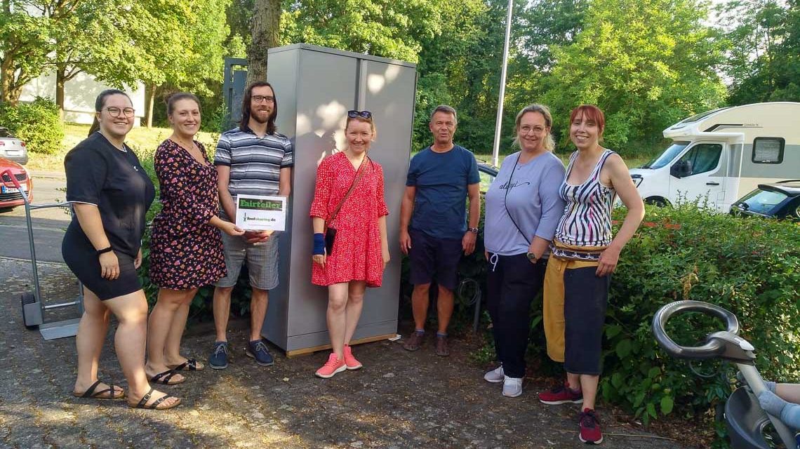 Fair-Teiler-Schrank im Gräselberg aufgestellt
